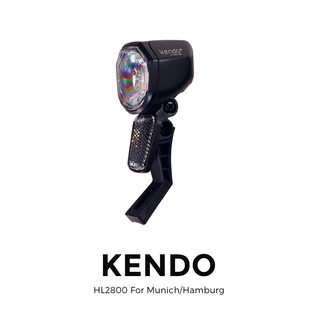 Spanninga Kendo (HL2800) Front Light For NCM Paris/Paris+/London/London+/Munich/Hamburg