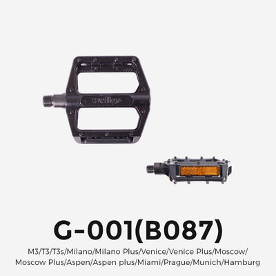 Replacement Pedal G-001(B087) for NCM/ET.Cycle Bikes