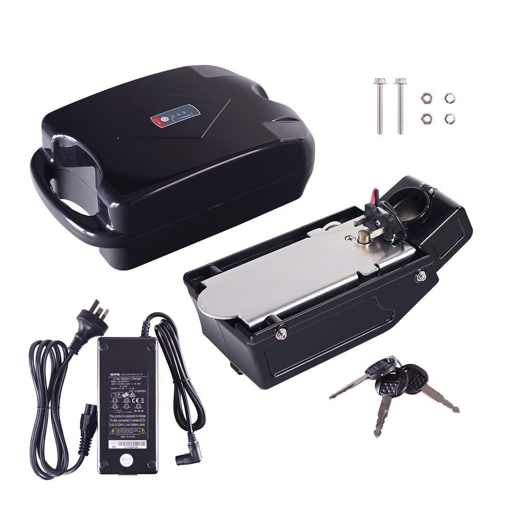 DEHAWK S2-3613H 2A (BKS23613HB-UK) E-Bike Universal Battery Kit, 36V 13Ah 468Wh [Black]