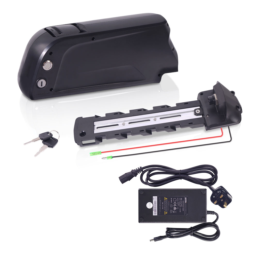 E-Bike Conversion Kit D4-4812 (BKD44812PB-UK), Bottle Battery, 48V 12Ah 576Wh [Black]