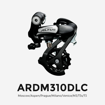 SHIMANO Rear Derailleur, Altus, 7/8 Speed (Moscow/Aspen/Prague/Milano/Venice/M3/T3s/T3)