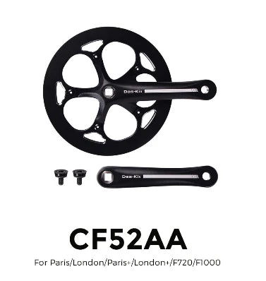 DASKIT Crank CF52AA FOR NCM Paris/Paris+/London/London+/ET F720/ET F1000